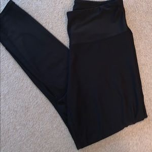 Black Reebok performance leggings
